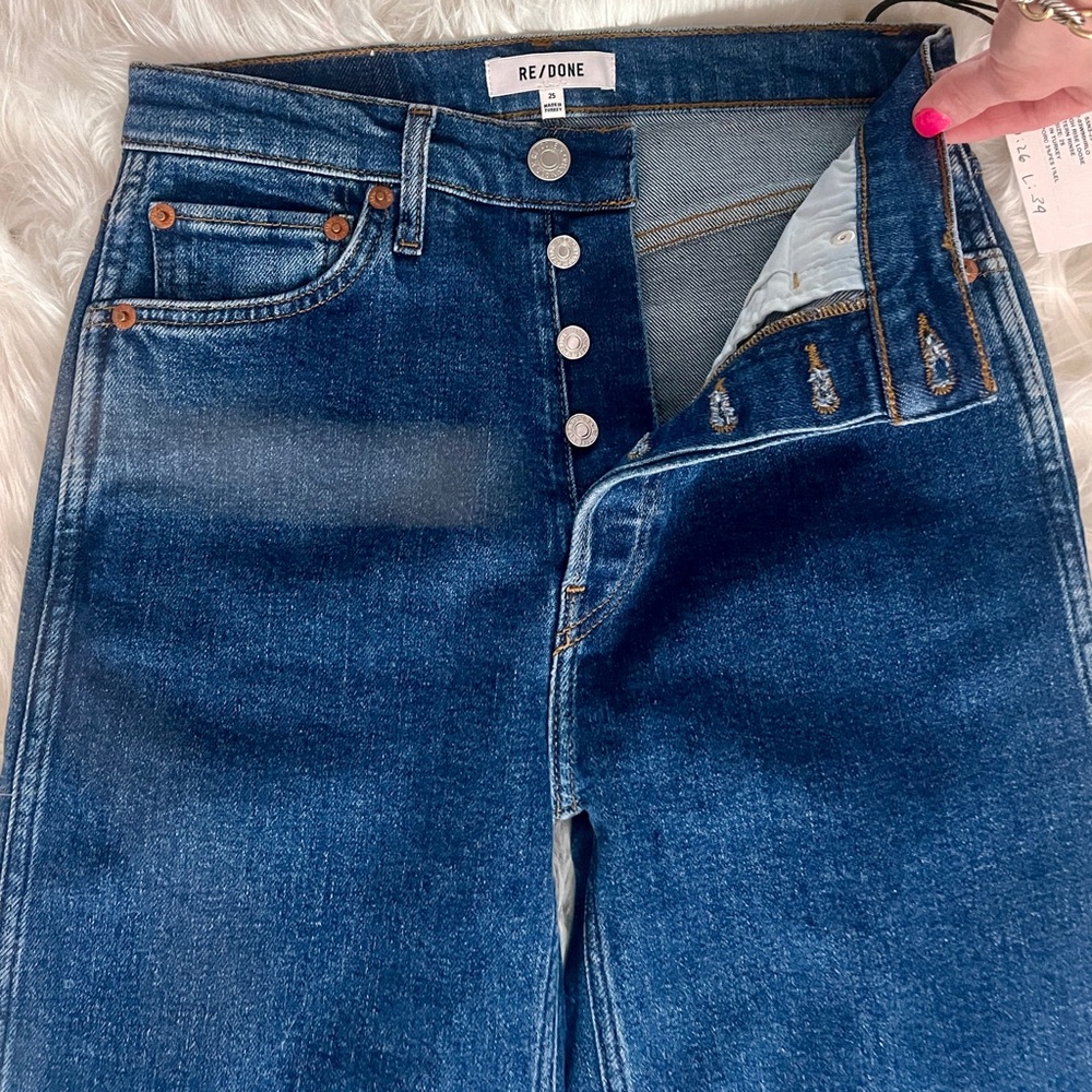 Re/Done 90s High Rise Loose Western Rinse size 26